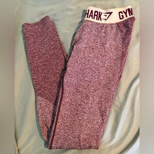 Gymshark Women's Maroon Leggings